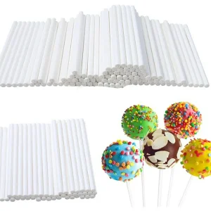 10cm Paper Lolli/Cake Pop Sticks