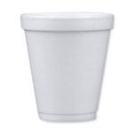 350ml White Polystyrene Cups