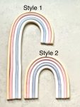 Nude Silicone Rainbow Cake Deco