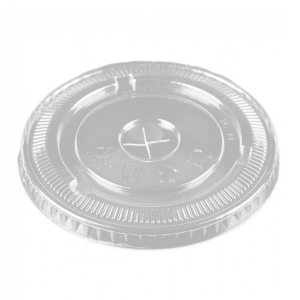 PET Cross Cut Flat Lid - for 500ml