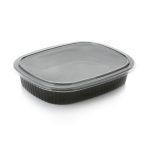 No Division Oval Meal Tray Incl Lids