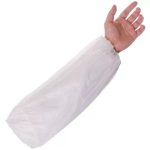 White Plastic Sleeve Protector