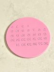 5.5cm Calender Debosser