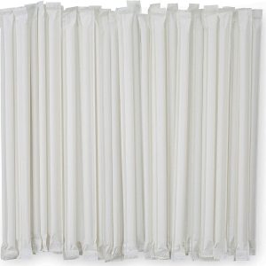 6mm Individually Wrapped Straws