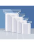 Zip Lock Plastic Bags - 100pcs