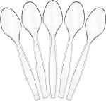 Clear Dessert Spoons