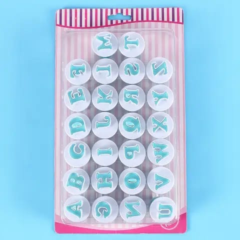Small Pressing Alphabet Plunger Cutter