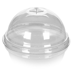 250ml/350mlPET Dome Flap Lid - 25pcs