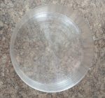 Glass Salad Platter Bowl