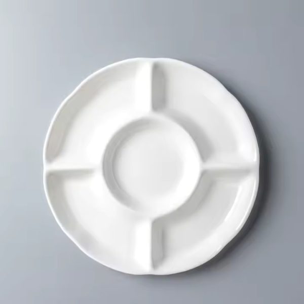 10inch Ceramic 5 Division Platter