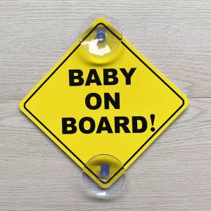 BABY ON BOARD CAR SIGN