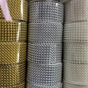 Pearl Ribbon Mesh