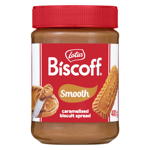 400g Lotus Biscoff Smooth Biscuit Spread