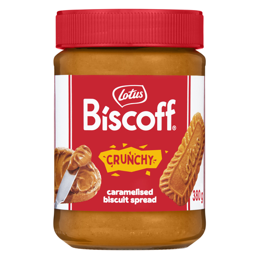 380g Lotus Biscoff Crunchy Biscuit Spread