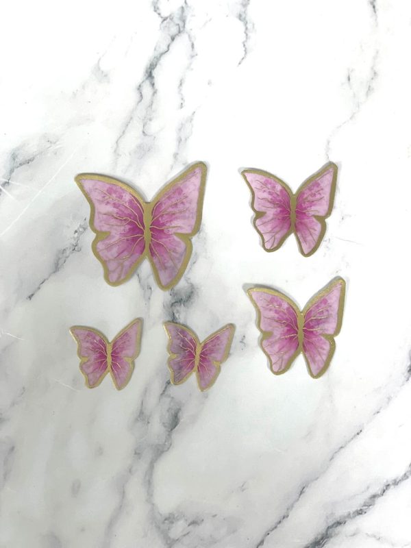 PVC Butterfly Cake Topper
