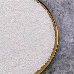 50g White Petite Sugar Pearls - 2mm