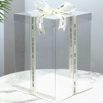 10" Transparent Cake Box