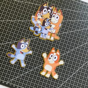BLUEY CARD STOCK