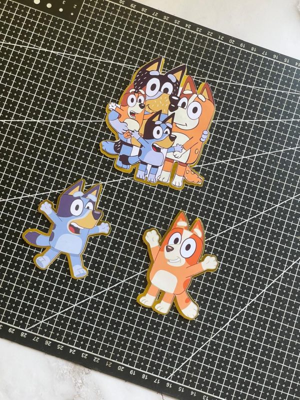 BLUEY CARD STOCK