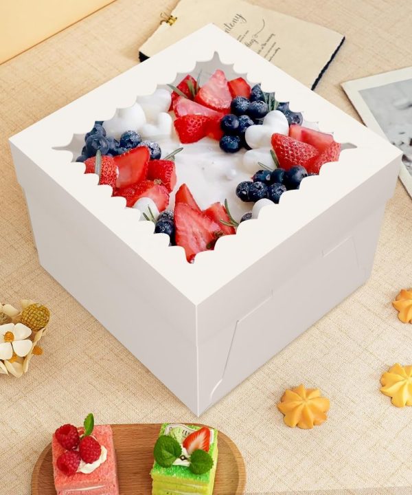 Greaseproof Cake Box