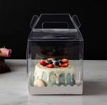 Transparent Portable Cake Box