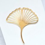 Acrylic Ginkgo Cake Topper