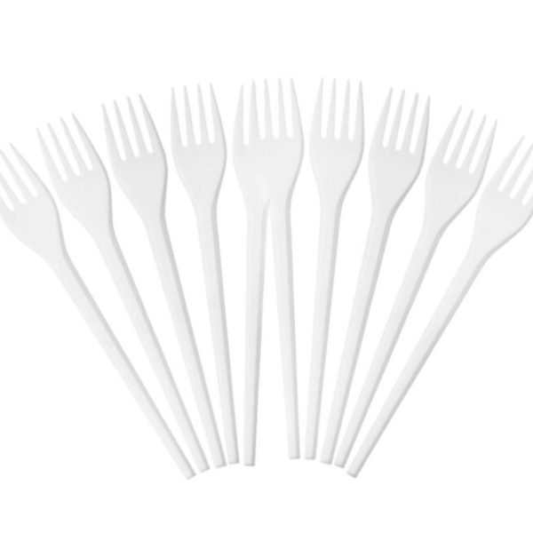 100pcs Disposable Fork