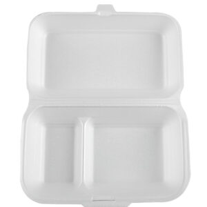 30 Polystyrene Takeaway Containers - 75pcs