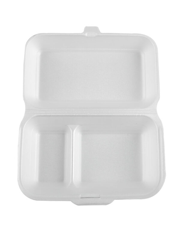 30 Polystyrene Takeaway Containers - 75pcs