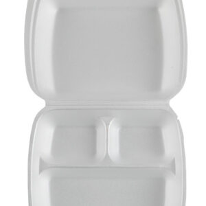 53 Polystyrene Takeaway Containers - 75pcs